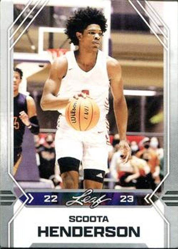 2022 Leaf Draft #B-2 White