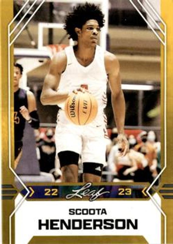 2022 Leaf Draft #B-2 Gold