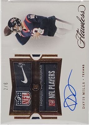 2021 Flawless #RDPA-DMI Rookie Dual Patch Auto - Bronze /6