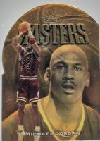 Michael Jordan 1997 Topps Finest #154 Gold - Embossed (No Coating
