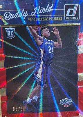 2016 Donruss #156 Red Holo Laser /99