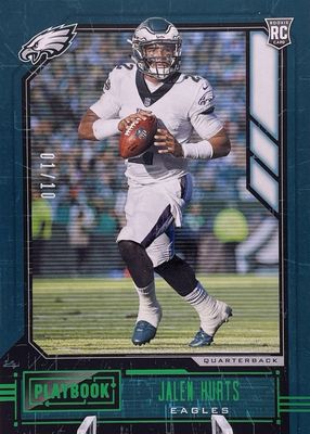 2020 Playbook #112 Green /10