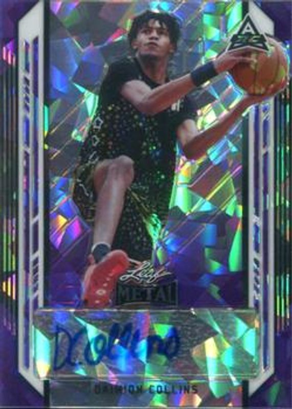 2021 Leaf Metal #BA-DC1 Purple Crystal /20