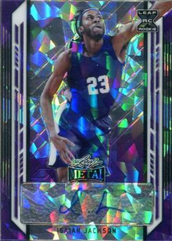 2021 Leaf Metal #BA-IJ1 Purple Crystal /20