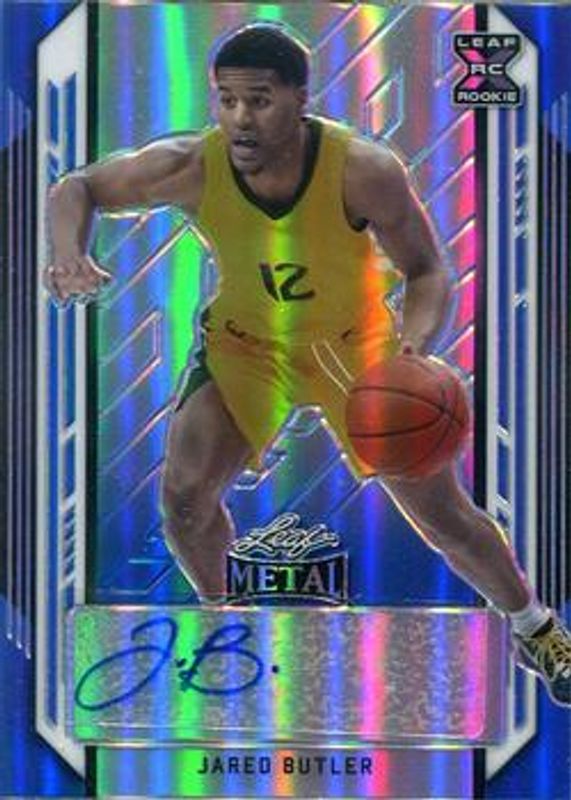 2021 Leaf Metal #BA-JB1 Blue Rainbow /50