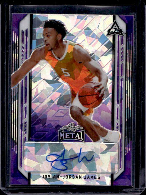 2021 Leaf Metal #BA-JJJ Purple Crystal /20
