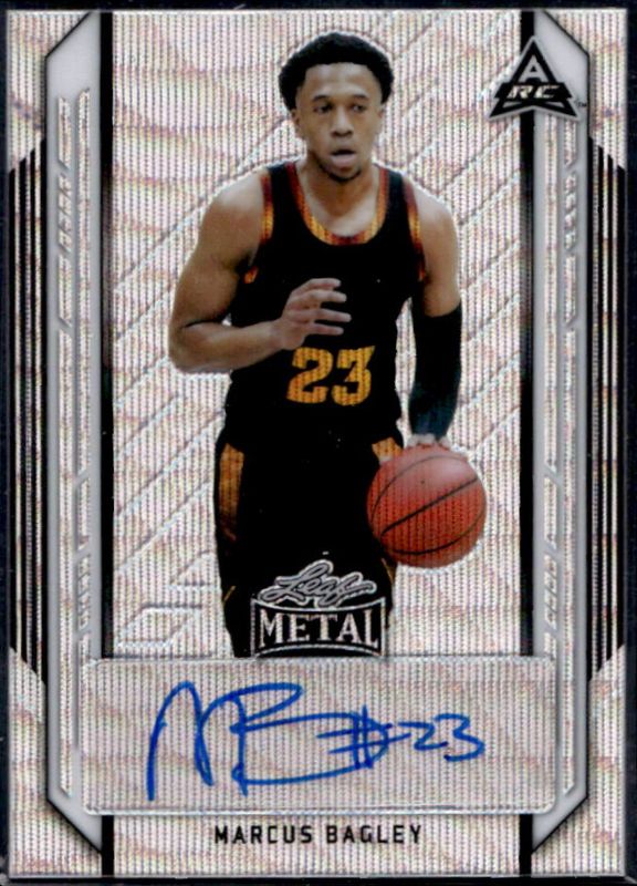 2021 Leaf Metal #BA-MB1 Silver Wave