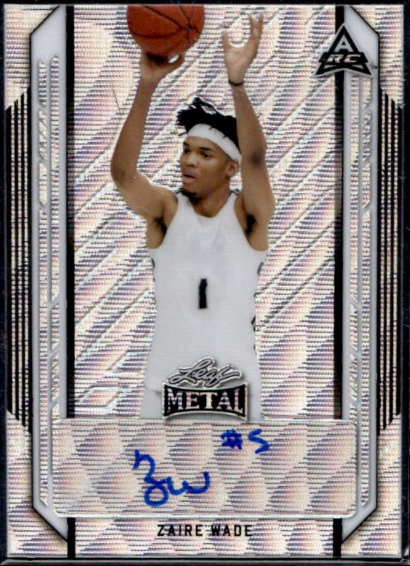 2021 Leaf Metal #BA-ZW1 Silver Wave