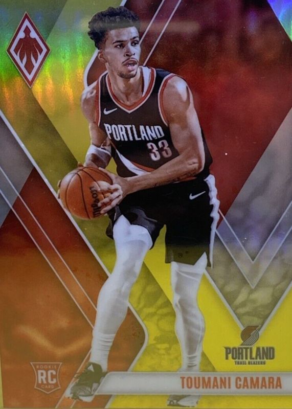 Toumani Camara 2023 Phoenix #269 Yellow /49 Rookie RAW