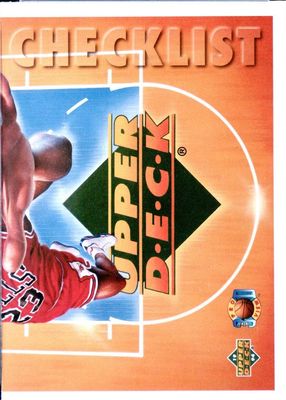 1993 Upper Deck Pro View #110 Checklist 2