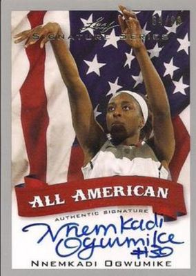 2012 Leaf Signature Series #AA-NO1 All American - Silver /99