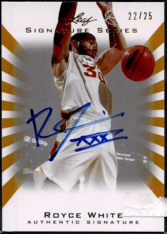 2012 Leaf Signature Series #BA-RW1 Gold /25