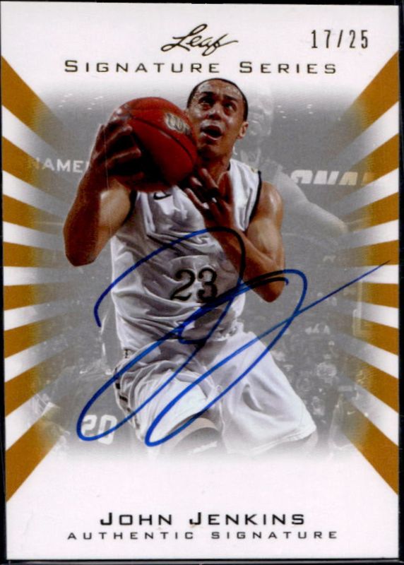 2012 Leaf Signature Series #BA-JJ1 Gold /25