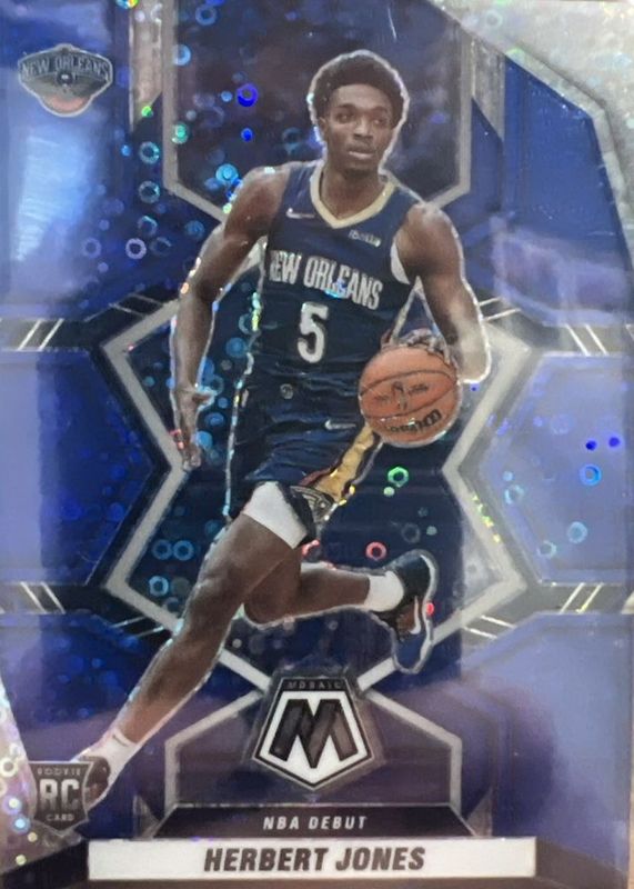 2021 Mosaic #280 NBA Debut - Fast Break Blue /85