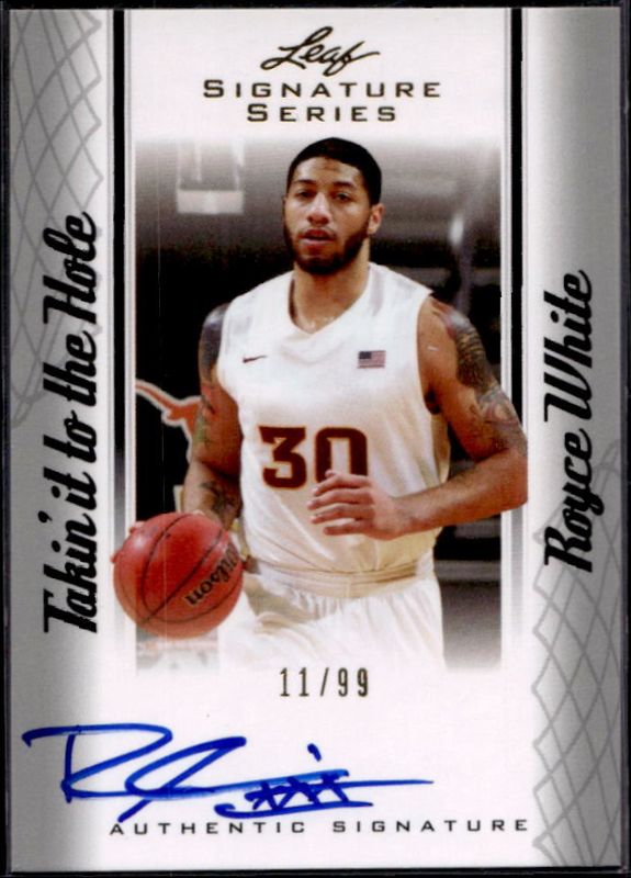 2012 Leaf Signature Series #TH-RW1 Takin' it to the Hole - Silver /99