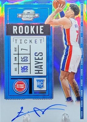 2020 Contenders Optic #117 Rookie Ticket Auto Variation (White Jersey)