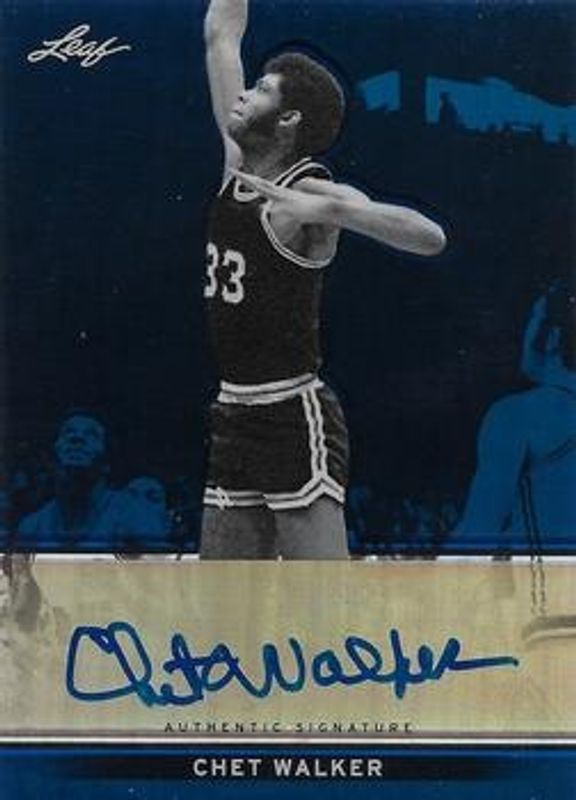 2012 Leaf Metal #BA-CW1 Holo Blue /25