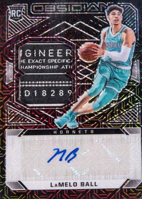 2020 Obsidian #210 Rookie Jersey Autographs - Electric Etch White Mojo /1