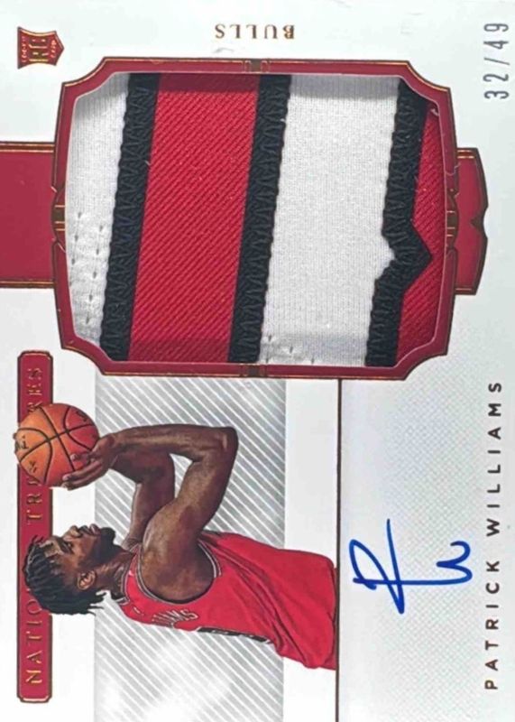 2020 National Treasures #139 Rookie Patch Auto Horizontal - Bronze /49