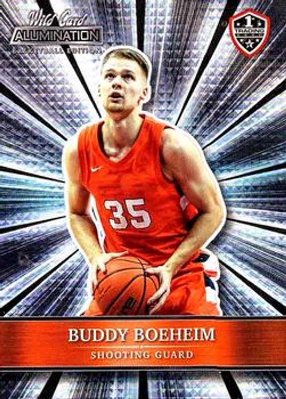 Buddy Boeheim 2021 Wild Card Alumination #ABC-11 Silver RAW