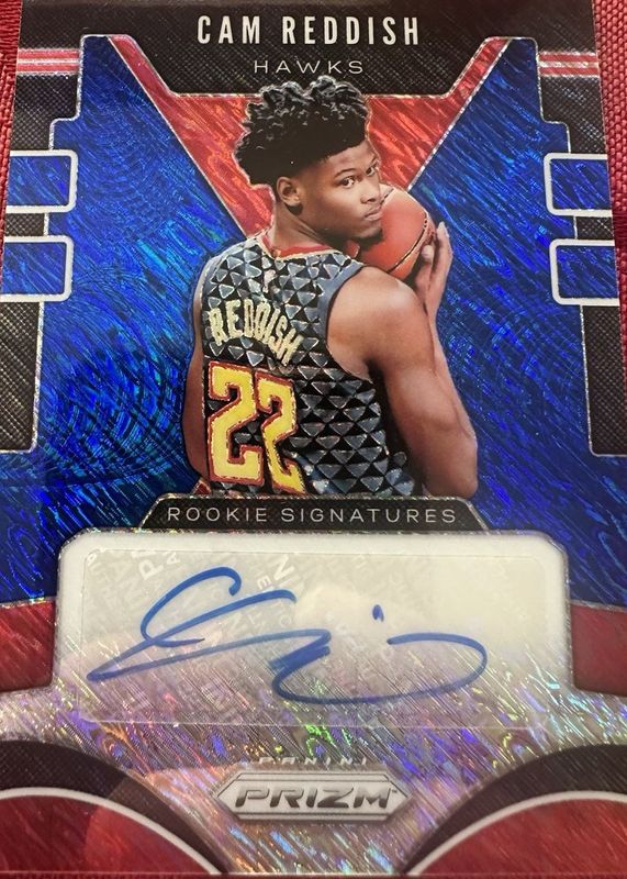 2019 Prizm #RS-CRD Rookie Signatures - FOTL Blue Shimmer