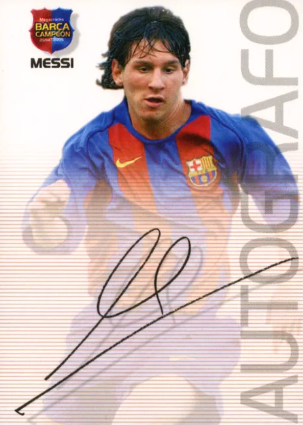 2004/05 - Panini - Megacracks Barça Campió - Lionel Messi
