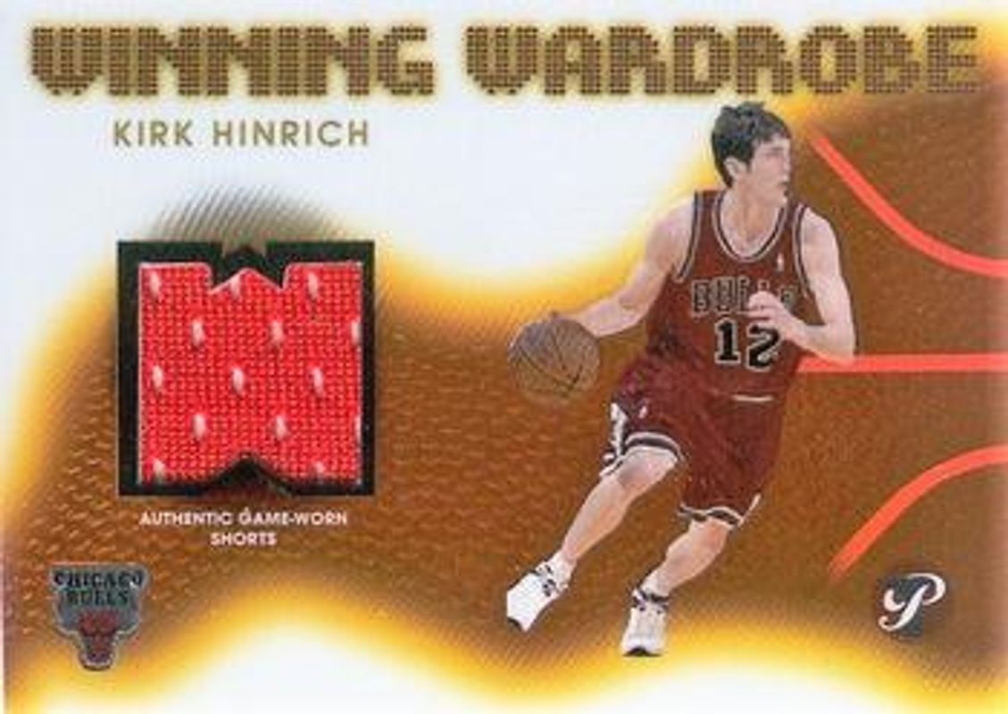 2004 Topps Pristine #WW-KH Winning Wardrobe