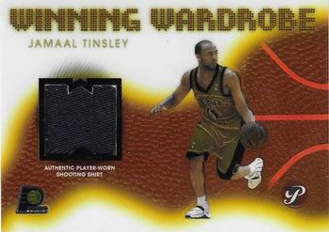 2004 Topps Pristine #WW-JT Winning Wardrobe