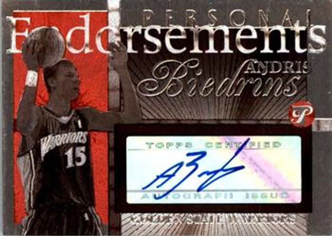 2004 Topps Pristine #PE-AB Personal Endorsements