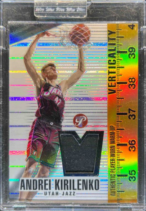 2004 Topps Pristine #VT-AK Verticality Refractor /25
