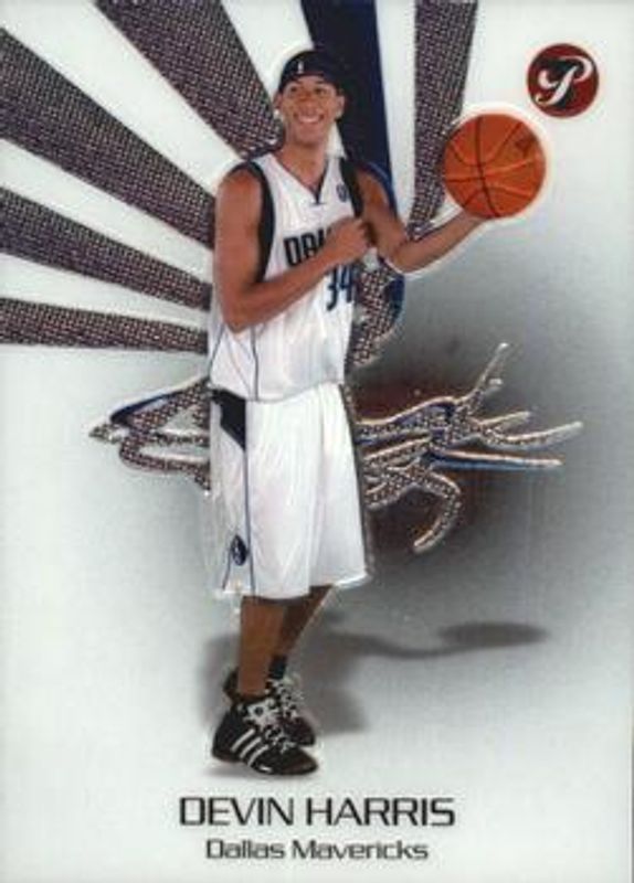 Devin Harris 2004 Topps Pristine #107 Base Rookie RAW