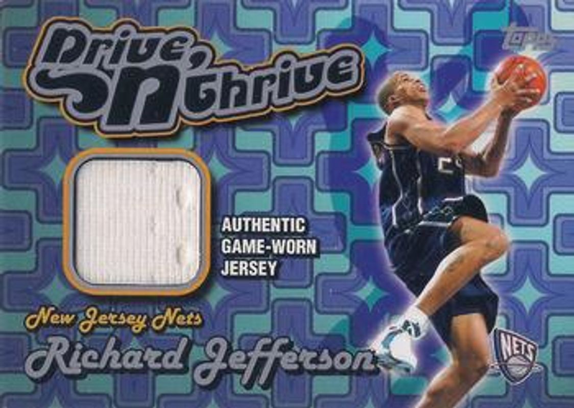 2004 Topps #DT-RJ Drive N Thrive Relics