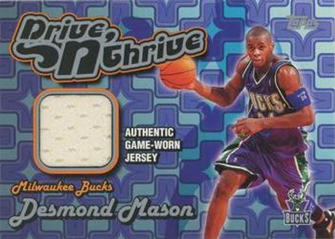 2004 Topps #DT-DM Drive N Thrive Relics