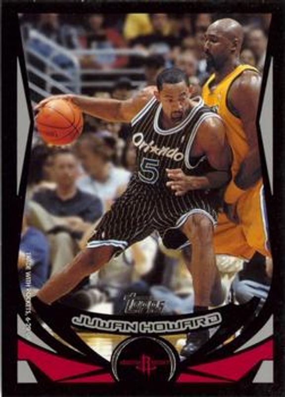 Juwan Howard 2004 Topps #104 Black /500 RAW