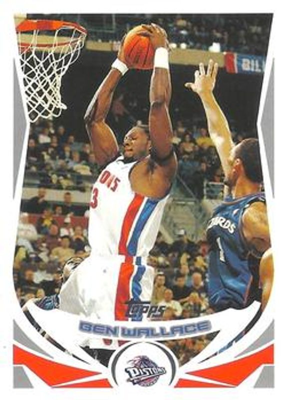 Ben Wallace 2004 Topps #9 Base RAW