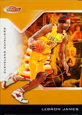 2004 Topps Finest #23 Gold Refractor /15