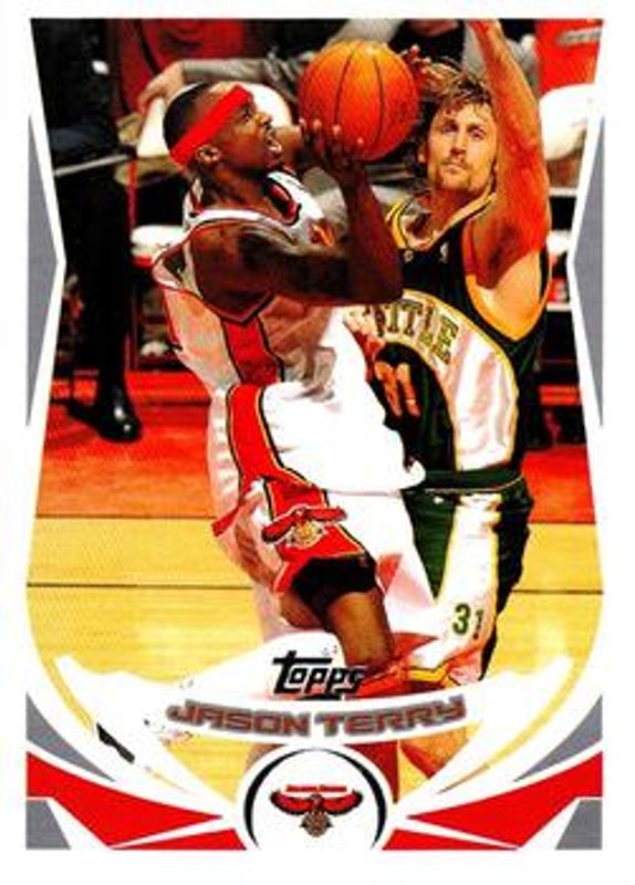 Jason Terry 2004 Topps #106 Base RAW