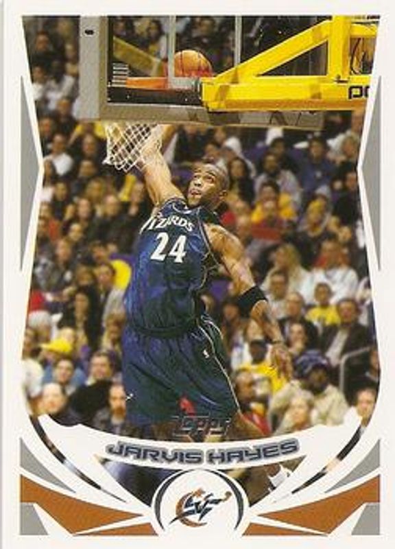 Jarvis Hayes 2004 Topps #126 Base Rookie RAW