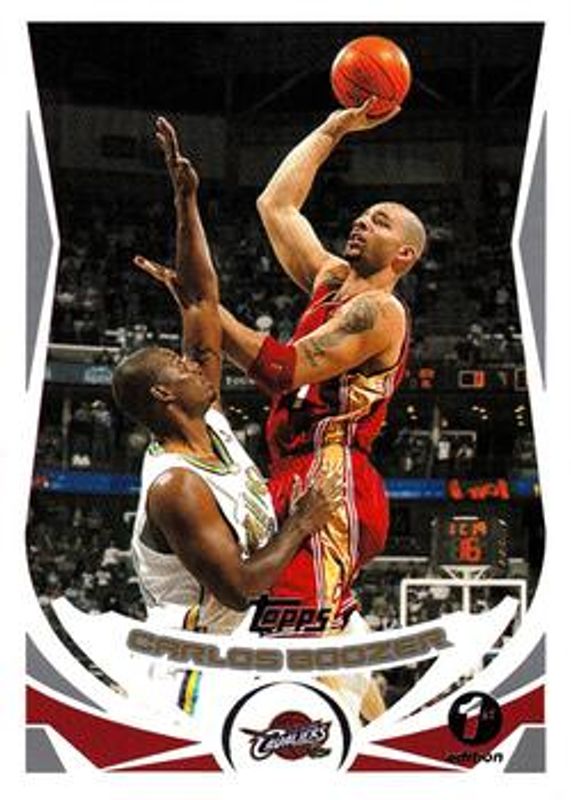 Carlos Boozer 2004 Topps 1st Edition #99 Base RAW