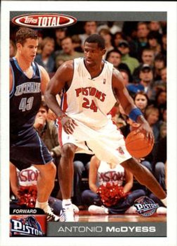 Antonio McDyess 2004 Topps Total #189 Base RAW