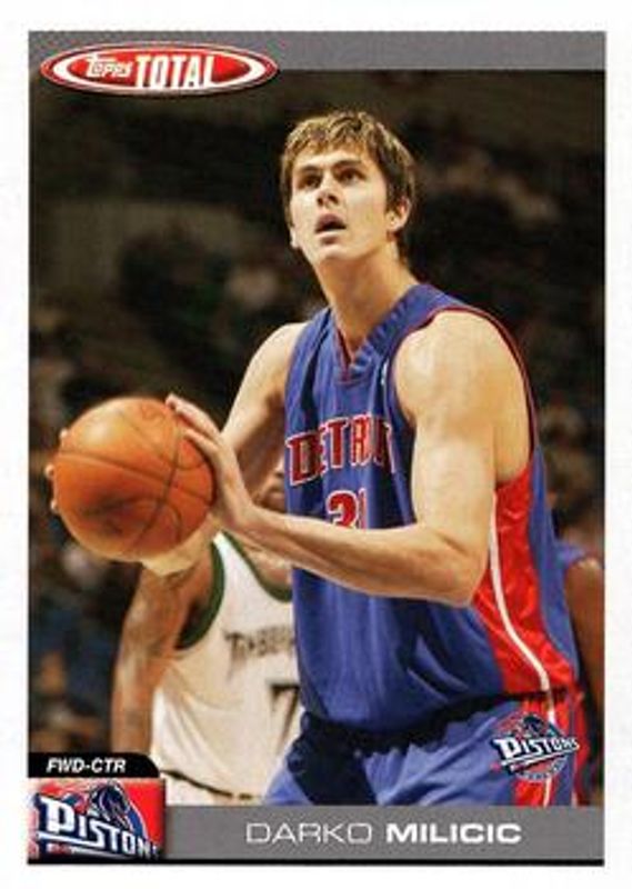 Darko Milicic 2004 Topps Total #215 Base RAW