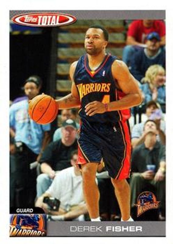 Derek Fisher 2004 Topps Total #139 Base RAW