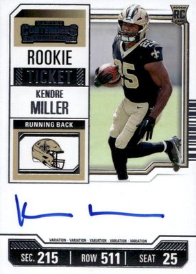 2023 Contenders #122 Rookie Ticket Auto Variation