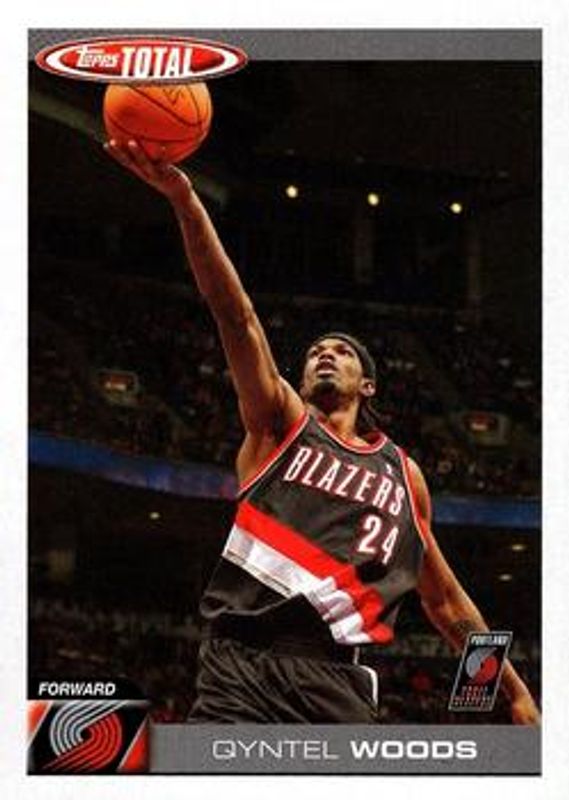 Qyntel Woods 2004 Topps Total #280 Base RAW