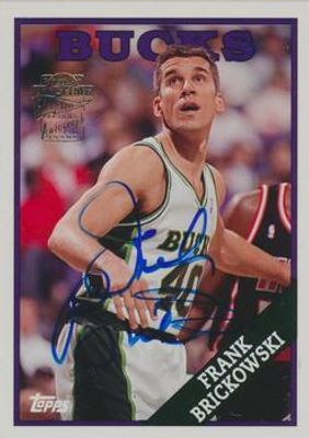 2005 Topps 1952 Style #FFA-FBR All Time Fan Favorites Autographs