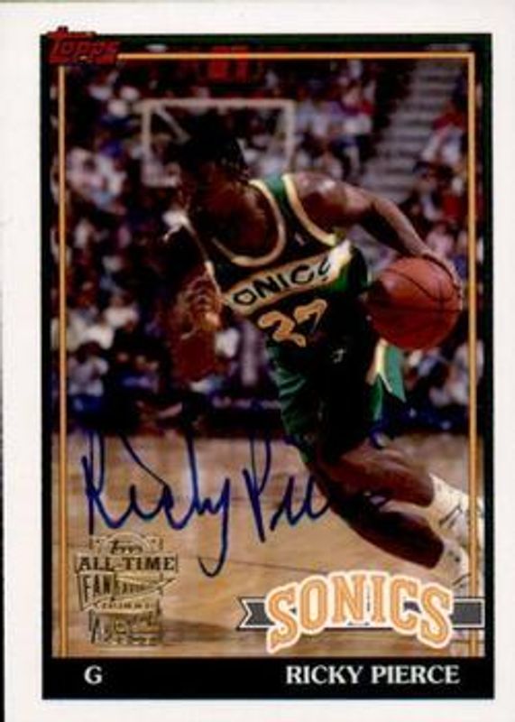 2005 Topps 1952 Style #FFA-RPI All Time Fan Favorites Autographs