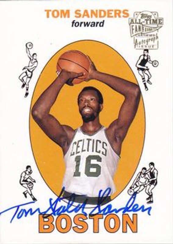 2005 Topps 1952 Style #FFA-TSA All Time Fan Favorites Autographs