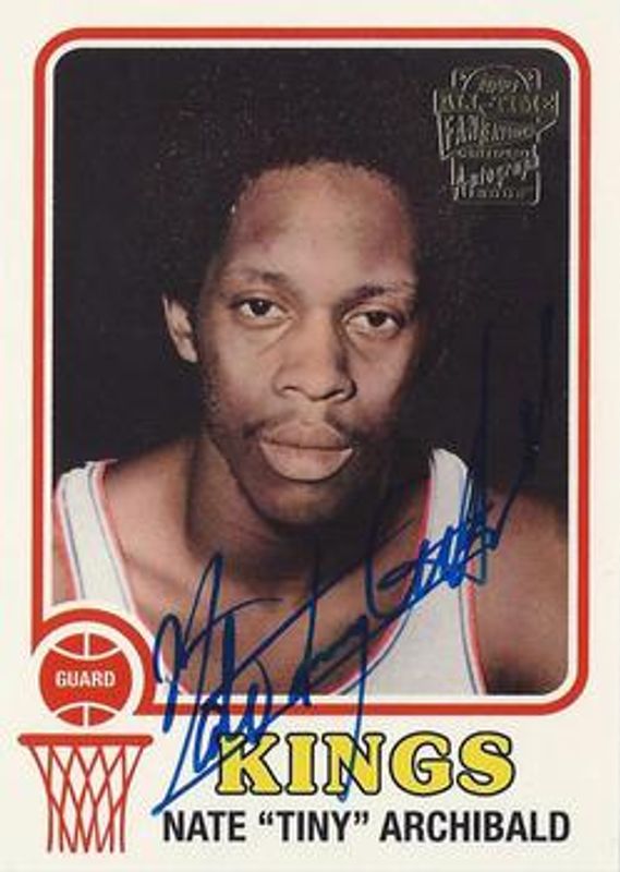 2005 Topps 1952 Style #FFA-NTA All Time Fan Favorites Autographs