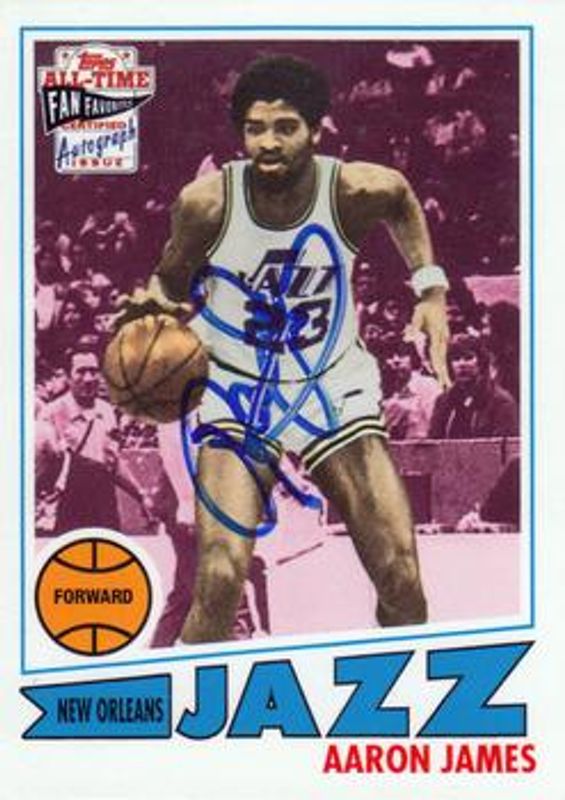 2005 Topps 1952 Style #FFA-AJA All Time Fan Favorites Autographs