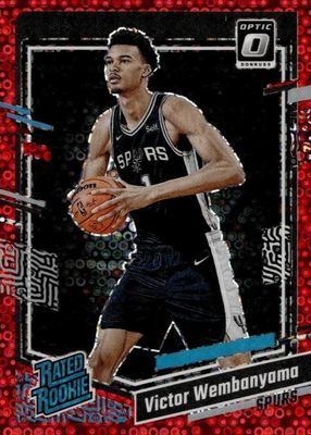 2023 Optic #225 Fast Break Red /75